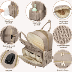 CandyHome waterproof nylon fabric protects essentials in rain
