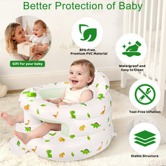 CandyHome seat with non-slip wide base stays steady on surfaces