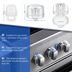 CandyHome oven lock secured in place for added child safety