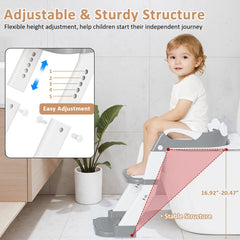 CandyHome Potty Seat 3-in-1 converts to chair and ladder for training stages.