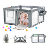 CAPAKIDS foldable playpen setup for quick tool-free assembly.