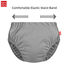 Care Yare plastic pants protect clothing and maintain comfort.