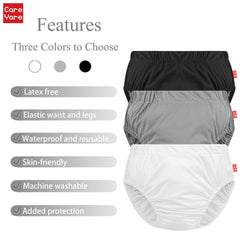Care Yare waterproof underwear for men provides secure fit and leak protection.