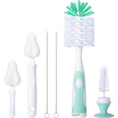 CAREBABYMORE bottle brush set displayed for versatile bottle cleaning