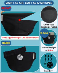 Caredgitz ostomy belt side loop design eases dressing for mobility