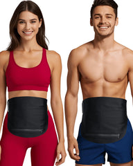 Caredgitz ostomy belt under clothes for discreet wear.