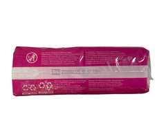 Carefree Body Shape Extra Long Unscented core detail shows a thin, highly absorbent core for all-day dryness.