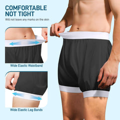 CARER diaper cover unisex fit with wide elastic legs reduces marks