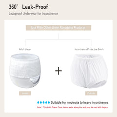 CARER Healthcare Incontinence Cover discreet design stays hidden under clothes.
