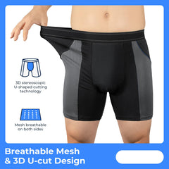 CARER men’s underwear side view showing comfortable fit for daily wear.