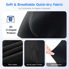 CARER underwear – odor-control feature keeps freshness through the day.