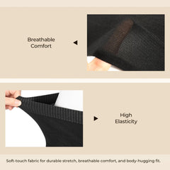 CARER recovery underwear seamless-knit; seamless fit for post-surgical comfort.