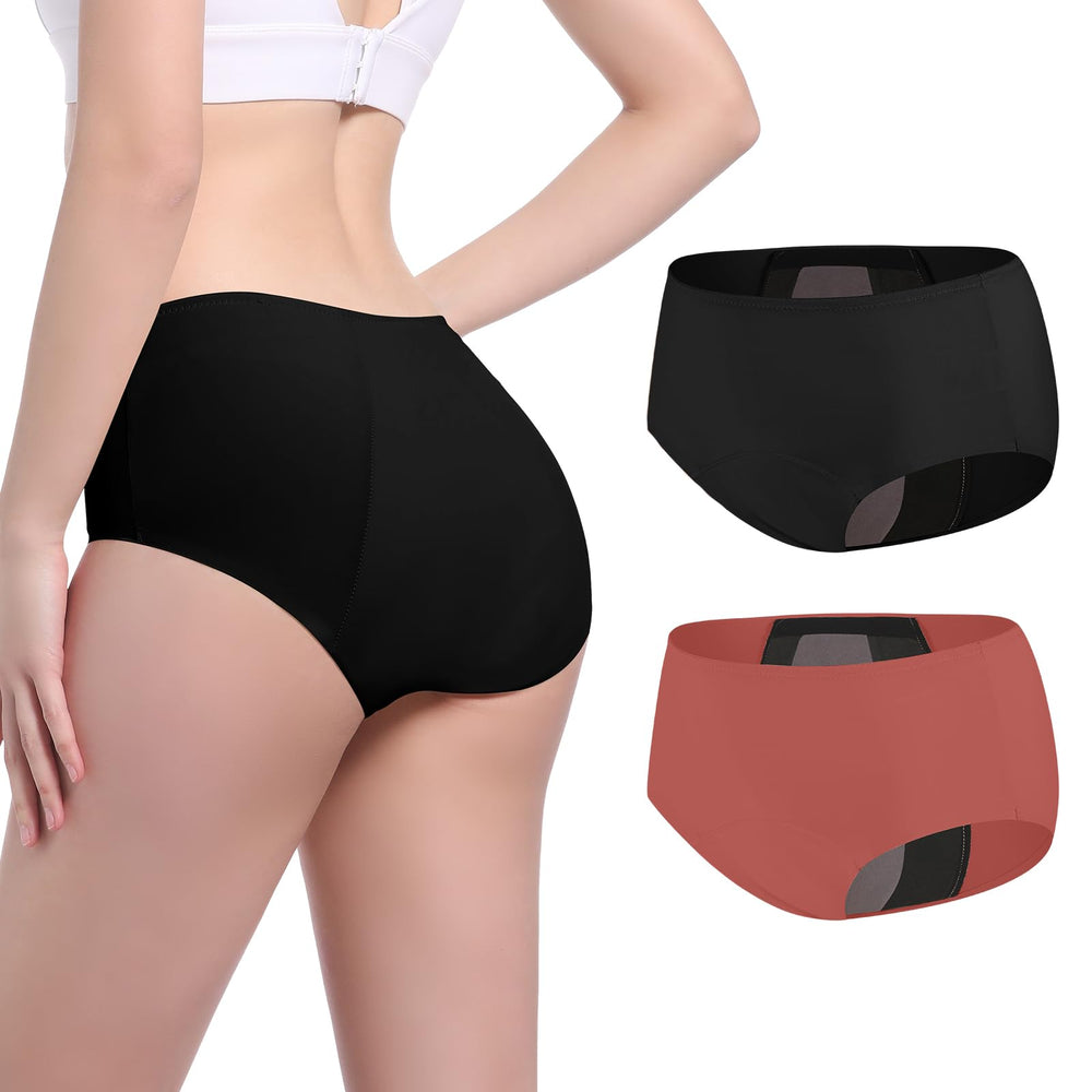 CARER women's incontinence underwear with 150ml absorbency front and back protection.