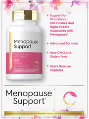 Carlyle black cohosh blend image emphasizes herbal menopause support.
