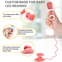 Caromolly suction cups prevent drops during meals
