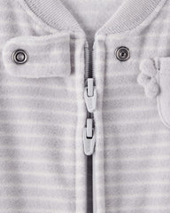 Carter's sleep bag tagless design for comfortable newborn wear.