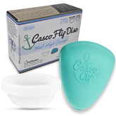 Casco Cup Casco Flip Disc case for travel and safe storage.