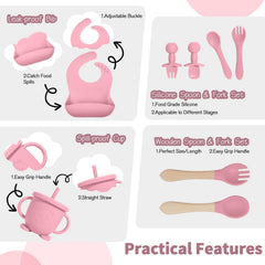 Catvegue sippy cup with lid for independent sipping on the go