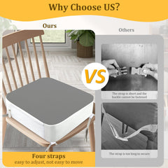 CAVWVTYU booster seat elevates a child by 3-8 inch height.