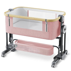 Cawesor 4-in-1 baby bassinet with versatile sleep modes for newborns.