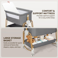 Cbcvvaer rocking cradle mode provides gentle soothing for newborns.
