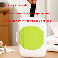 Cbhoktyue indoor outdoor wipe box with a tight seal preserves moisture between uses.