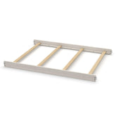 CC KITS full-size bed rails assembly shows sturdy solid wood construction for long-lasting use.