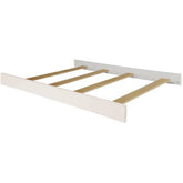 CC KITS full-size bed rails in solid wood for crib-to-bed transition.