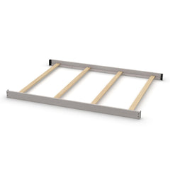 CC KITS full-size conversion rails in ash gray for a seamless crib-to-bed transition