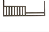 CC KITS Toddler Guard Rail in Dusk finish guarding Westwood Taylor crib for safe transitions.