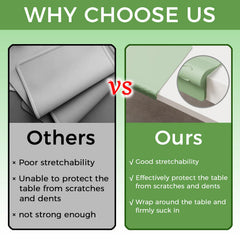 CCDANSIYUCR Edge-protected mat shields surfaces during meals and play.