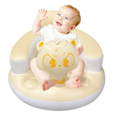 CDSDAS inflatable baby seat with round-bottom ergonomic support for upright, stable sitting.