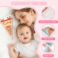 Cecliy My First Birthday pennant marking a special moment for photos.