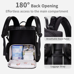 CEI-CEI diaper bag changing pad included for on‑the‑go diaper changes