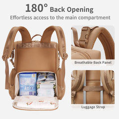 CEI-CEI diaper bag includes changing pad for on-the-go changes.