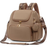 CEI-CEI neoprene diaper bag backpack showing organized interior layout for busy parents