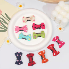 CellElection polka dot bows provide cute style for baby girls with light, secure hold.