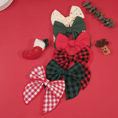 CellElection toddler bow size 4.5 inches for half-up styles
