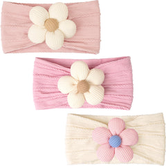 CELLOT headbands with beige flowers offer versatile styling for daily outfits.