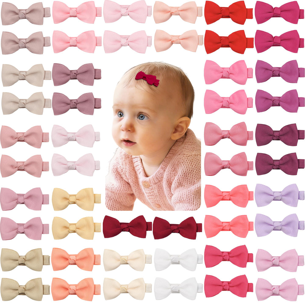 CELLOT gift-boxed pink baby bows clip for easy gifting