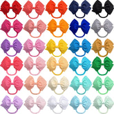 CELLOT baby bow headband, 5-inch size, soft nylon for gentle wear.