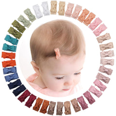 Cellot 1.2-inch mini ribbon snap clip for delicate baby hair with secure hold.