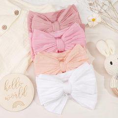 Cellot soft elastic headband fits newborns through toddlers with comfortable stretch.