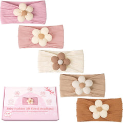 CÉLLOT nylon-spandex headbands provide soft, flexible stretch