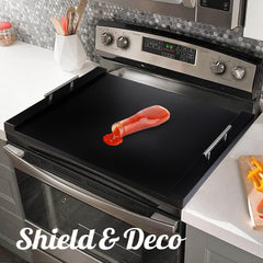 cenleoha stovetop cover doubles as sink cover and serving tray