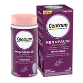 Centrum Restful Sleep bottle ready for nightly menopause support.