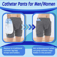 CEZATUVE secure buckles keep catheters in place during daily activities.
