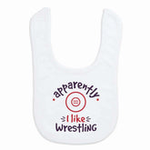 ChalkTalkSPORTS wrestling baby bib showcases soft microfiber fabric for daily comfort.