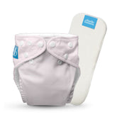 Charlie Banana pencil stripes pink diaper showing stylish design and toddler-ready fit