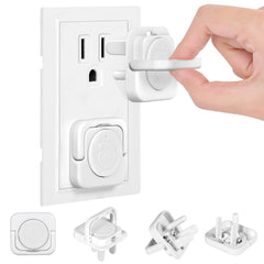 CharmRegion outlet covers 40-pack for bulk childproofing in any room